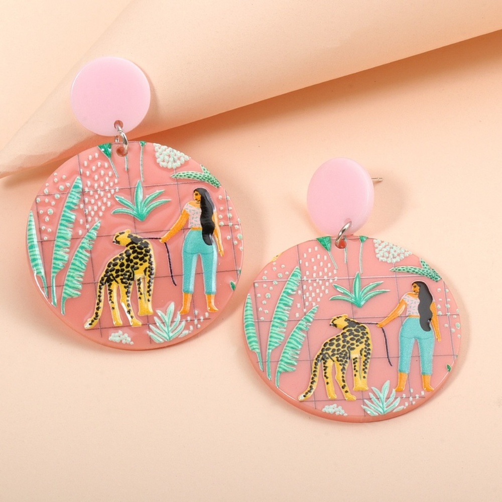 Jungle Muse Statement Earrings